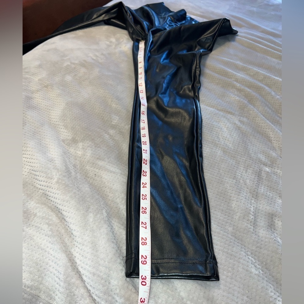I.N.C. faux Leather Pants size 8 - Picture 6 of 6